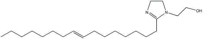 2-(8-Hexadecenyl)-2-imidazoline-1-ethanol Structure