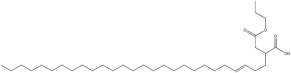 2-(3-Heptacosenyl)succinic acid 1-hydrogen 4-propyl ester