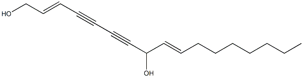 heptadeca-2,9-diene-4,6-diyne-1,8-diol