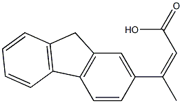 3-(9H-fluoren-2-yl)but-2-enoic acid