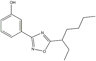 3-[5-(heptan-3-yl)-1,2,4-oxadiazol-3-yl]phenol
