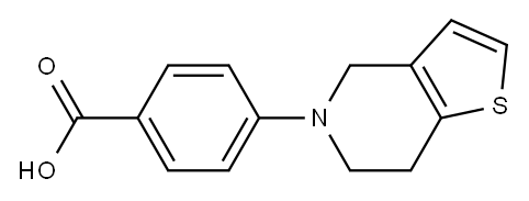 4-{4H,5H,6H,7H-thieno[3,2-c]pyridin-5-yl}benzoic acid|