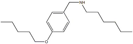 hexyl({[4-(pentyloxy)phenyl]methyl})amine