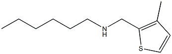 hexyl[(3-methylthiophen-2-yl)methyl]amine Structure