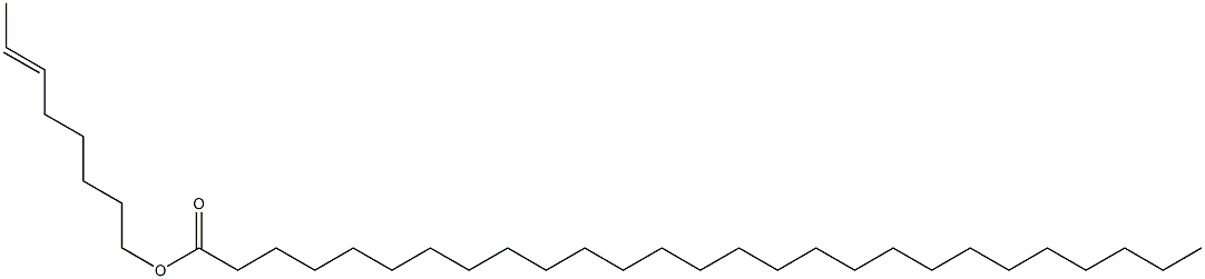 Heptacosanoic acid 6-octenyl ester Structure
