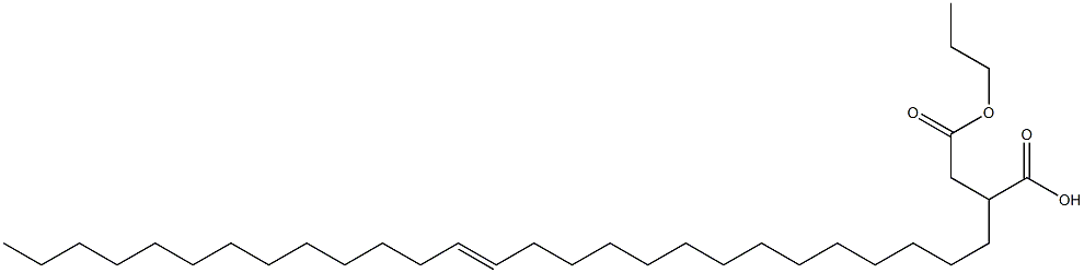 2-(14-Heptacosenyl)succinic acid 1-hydrogen 4-propyl ester