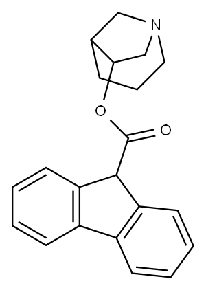 9H-Fluorene-9-carboxylic acid 1-azabicyclo[3.2.1]octan-6-yl ester|