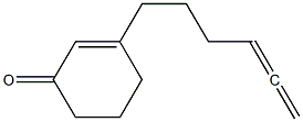 3-(4,5-Hexadien-1-yl)-2-cyclohexen-1-one
