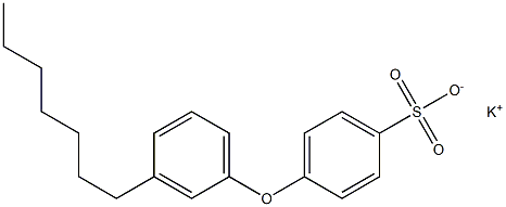 4-(3-Heptylphenoxy)benzenesulfonic acid potassium salt