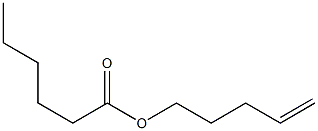 Hexanoic acid 4-pentenyl ester|