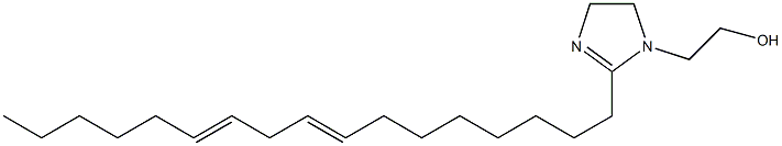 2-(8,11-Heptadecadienyl)-4,5-dihydro-1H-imidazole-1-ethanol Structure