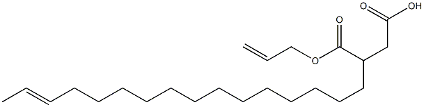 3-(14-Hexadecenyl)succinic acid 1-hydrogen 4-allyl ester