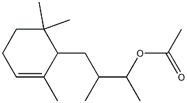 Acetic acid 1,2-dimethyl-3-(2,6,6-trimethyl-2-cyclohexenyl)propyl ester|