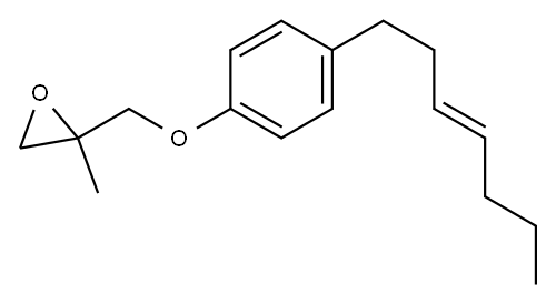 4-(3-Heptenyl)phenyl 2-methylglycidyl ether