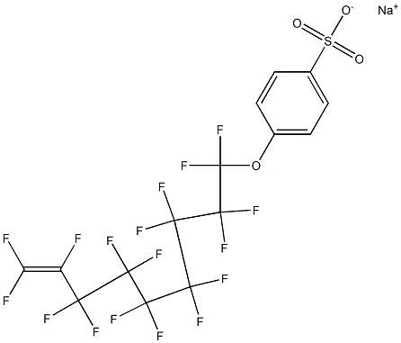 4-[(Heptadecafluoro-8-nonenyl)oxy]benzenesulfonic acid sodium salt