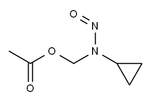Acetic acid (N-cyclopropyl-N-nitrosoamino)methyl ester|
