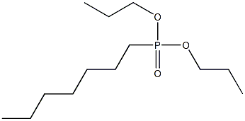 Heptylphosphonic acid dipropyl ester