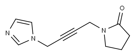 1-[4-(1H-Imidazol-1-yl)-2-butynyl]pyrrolidin-2-one