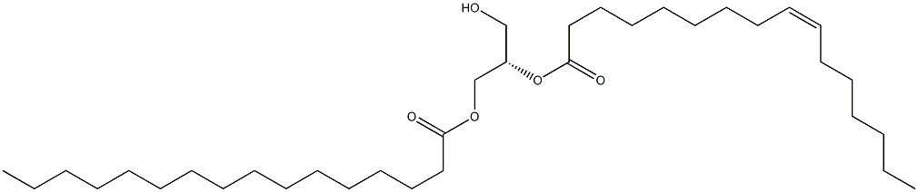 1-hexadecanoyl-2-(9Z-hexadecenoyl)-sn-glycerol