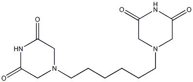 4,4'-(hexane-1,6-diyl)bis(piperazine-2,6-dione)