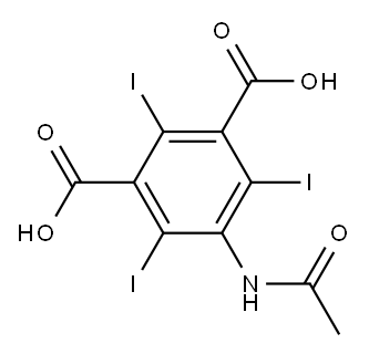5-Acetamido-2,4,6-trilodoisophthalic
acid