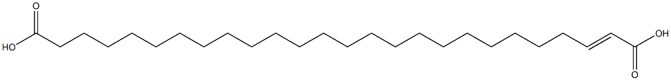 hexacosenedioic acid Structure