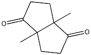 3a,6a-dimethylperhydropentalene-1,4-dione|