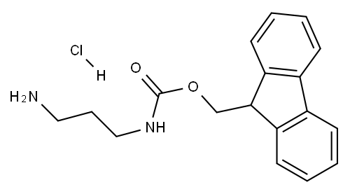 9H-fluoren-9-ylmethyl N-(3-aminopropyl)carbamate hydrochloride|