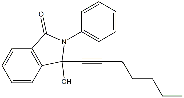 3-(1-heptynyl)-3-hydroxy-2-phenyl-1-isoindolinone