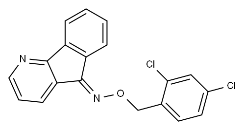 5H-indeno[1,2-b]pyridin-5-one O-(2,4-dichlorobenzyl)oxime