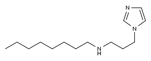 [3-(1H-imidazol-1-yl)propyl](octyl)amine Structure