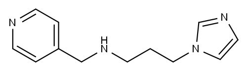 [3-(1H-imidazol-1-yl)propyl](pyridin-4-ylmethyl)amine