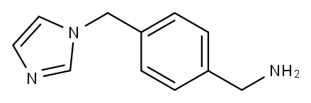 [4-(1H-imidazol-1-ylmethyl)phenyl]methanamine