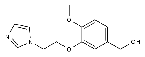 {3-[2-(1H-imidazol-1-yl)ethoxy]-4-methoxyphenyl}methanol