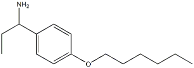 1-[4-(hexyloxy)phenyl]propan-1-amine