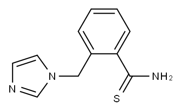 2-(1H-imidazol-1-ylmethyl)benzenecarbothioamide Structure