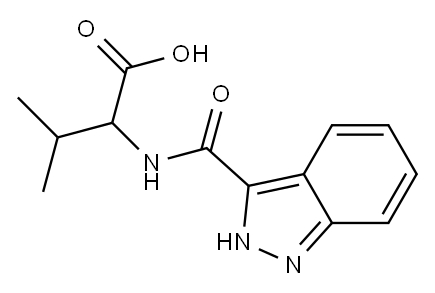 2-(2H-indazol-3-ylformamido)-3-methylbutanoic acid