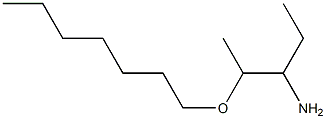 2-(heptyloxy)pentan-3-amine Structure