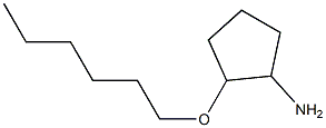 2-(hexyloxy)cyclopentan-1-amine