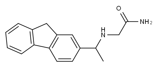 2-{[1-(9H-fluoren-2-yl)ethyl]amino}acetamide