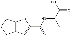 2-{4H,5H,6H-cyclopenta[b]thiophen-2-ylformamido}propanoic acid