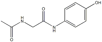 2-acetamido-N-(4-hydroxyphenyl)acetamide