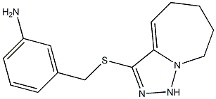 3-({5H,6H,7H,8H,9H-[1,2,4]triazolo[3,4-a]azepin-3-ylsulfanyl}methyl)aniline