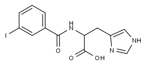 3-(1H-imidazol-4-yl)-2-[(3-iodophenyl)formamido]propanoic acid