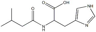 3-(1H-imidazol-4-yl)-2-[(3-methylbutanoyl)amino]propanoic acid