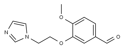 3-[2-(1H-imidazol-1-yl)ethoxy]-4-methoxybenzaldehyde
