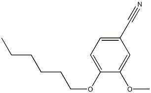 4-(hexyloxy)-3-methoxybenzonitrile