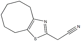 4,5,6,7,8,9-hexahydrocycloocta[d][1,3]thiazol-2-ylacetonitrile|