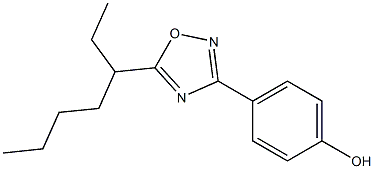 4-[5-(heptan-3-yl)-1,2,4-oxadiazol-3-yl]phenol