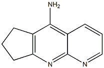 6H,7H,8H-cyclopenta[b]1,8-naphthyridin-5-amine Structure
